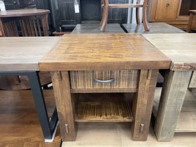 Timber End Table