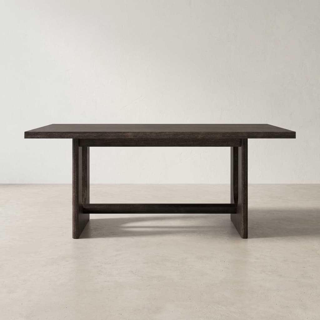 Armstrong Double table, front view