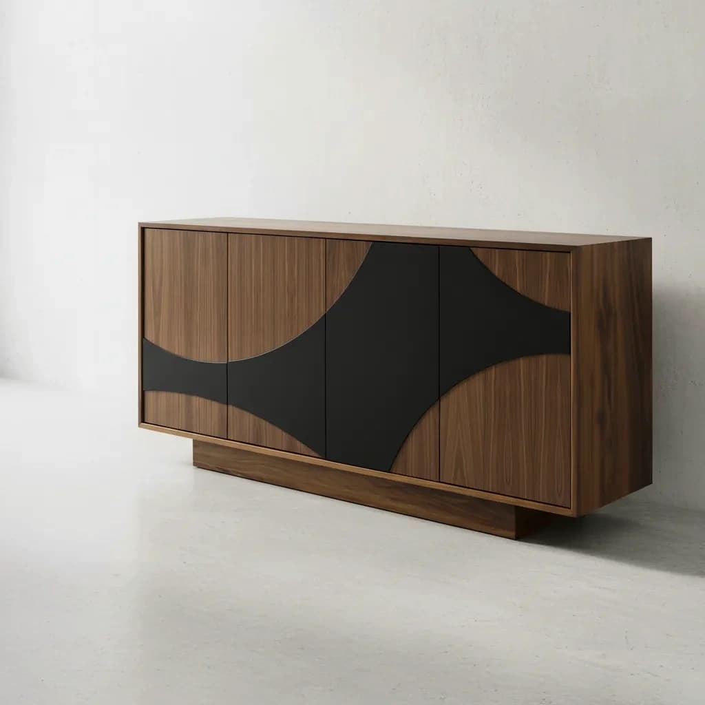 penwood furniture koblenz sideboard 45 degree angle
