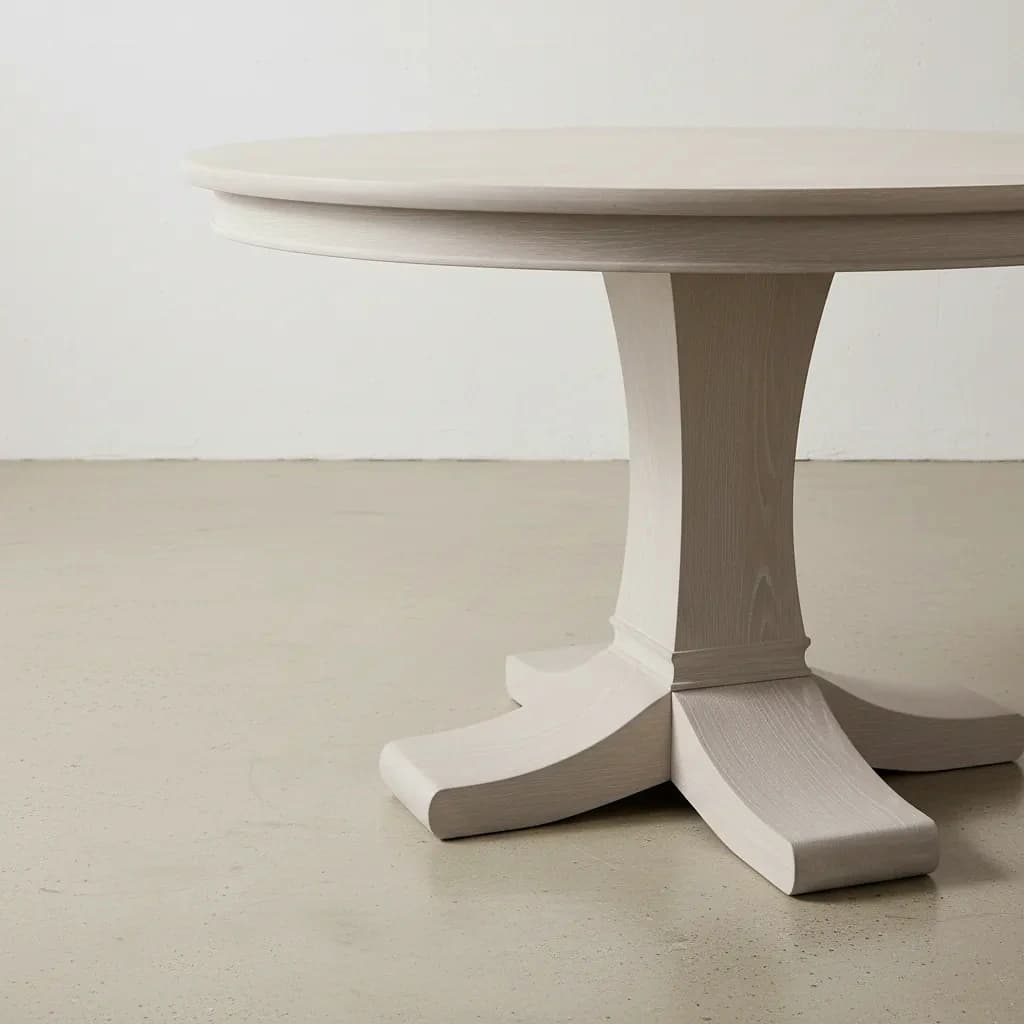 penwood furniture kublai kahn dining table medium close up