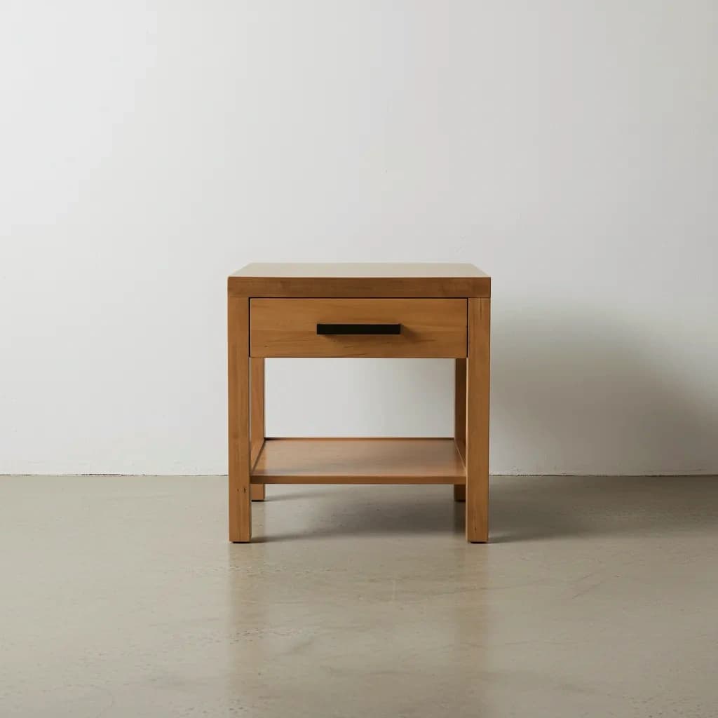 penwood furniture tanner end table with shelf face on horizontal