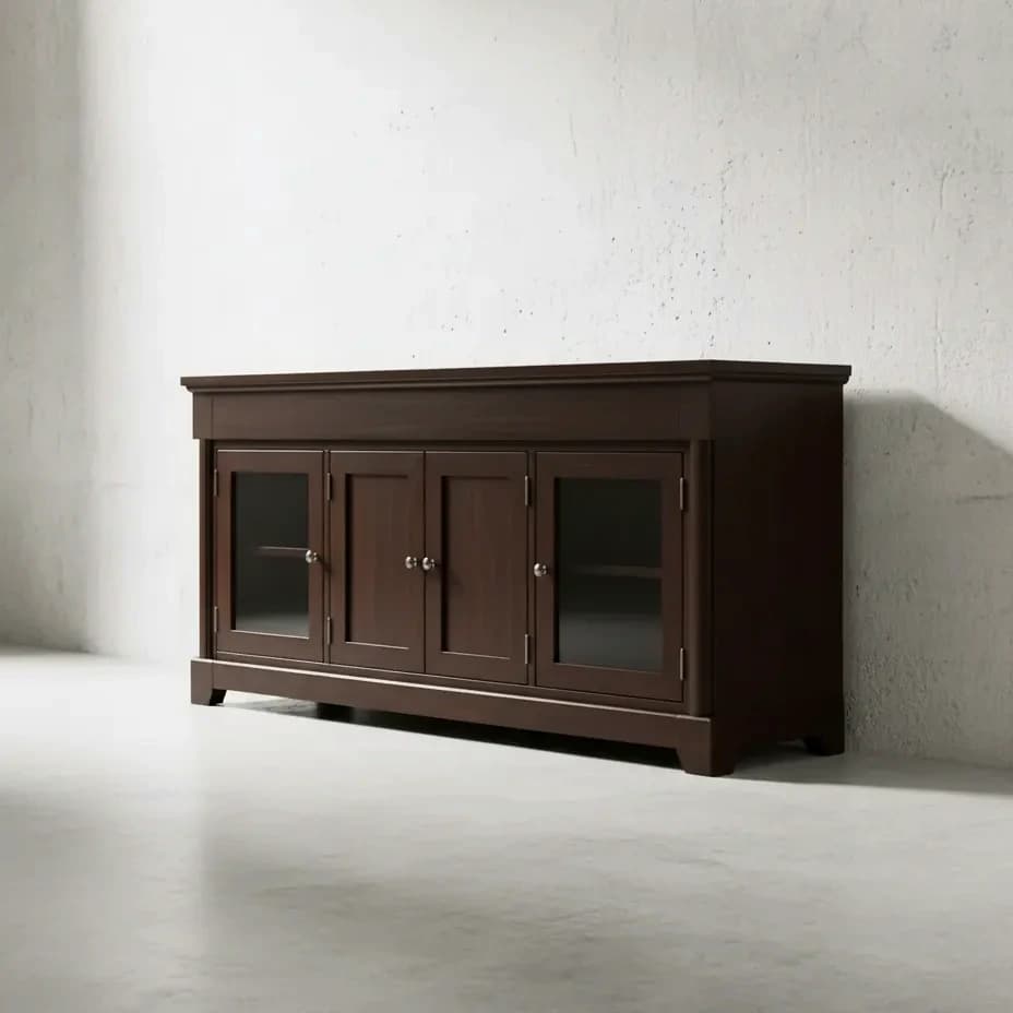 penwood furniture hudson valley media stand hv72 45 degree angle
