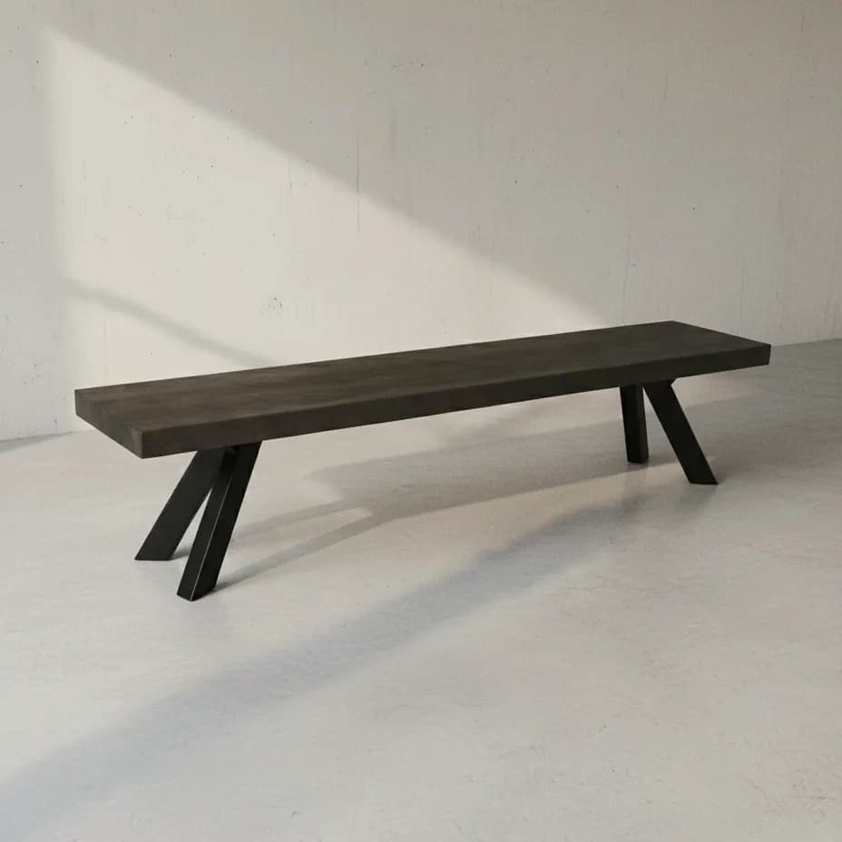 penwood furniture maxwell dining bench 45 degree angle