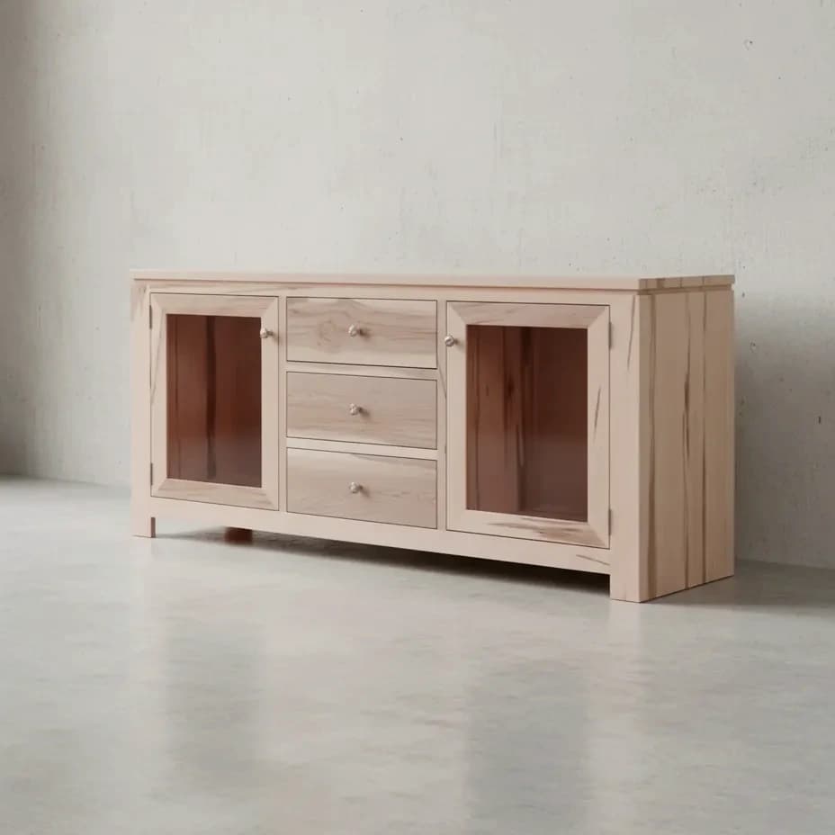 penwood furniture newport 63 hdtv cabinet np1863 45 degree angle