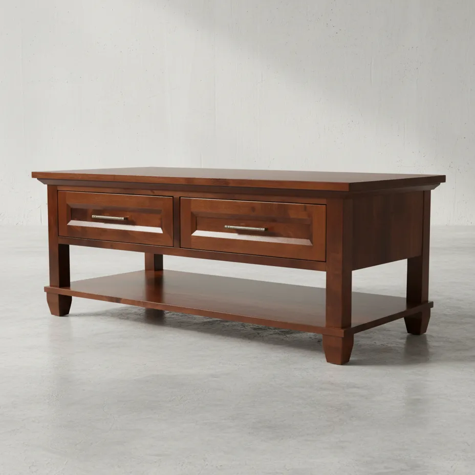 penwood furniture algonquin coffee table 45 degree angle