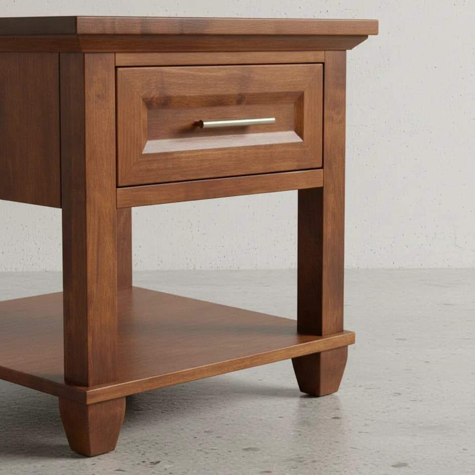penwood furniture algonquin end table a124 medium close up