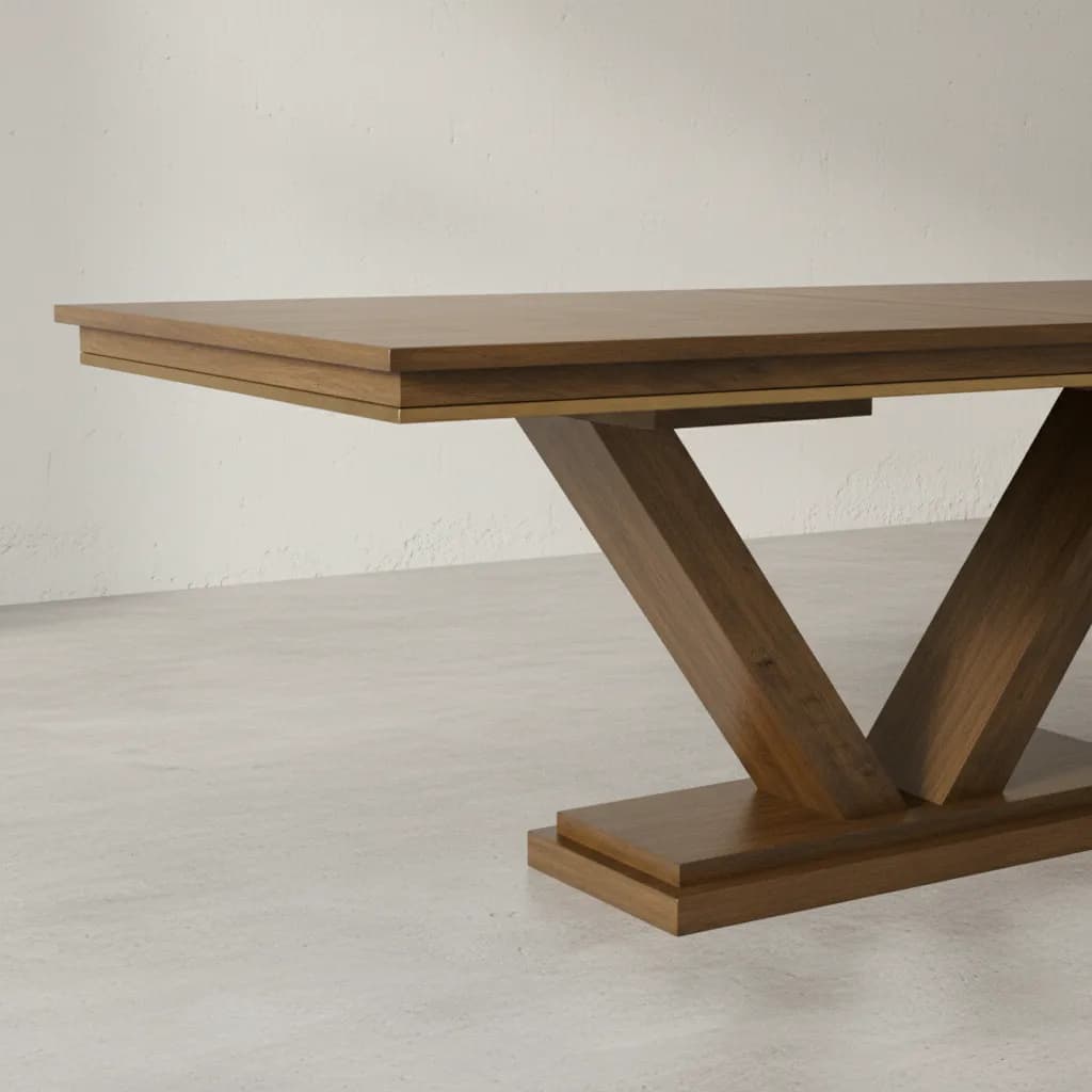 penwood furniture ambassador dining table medium close up