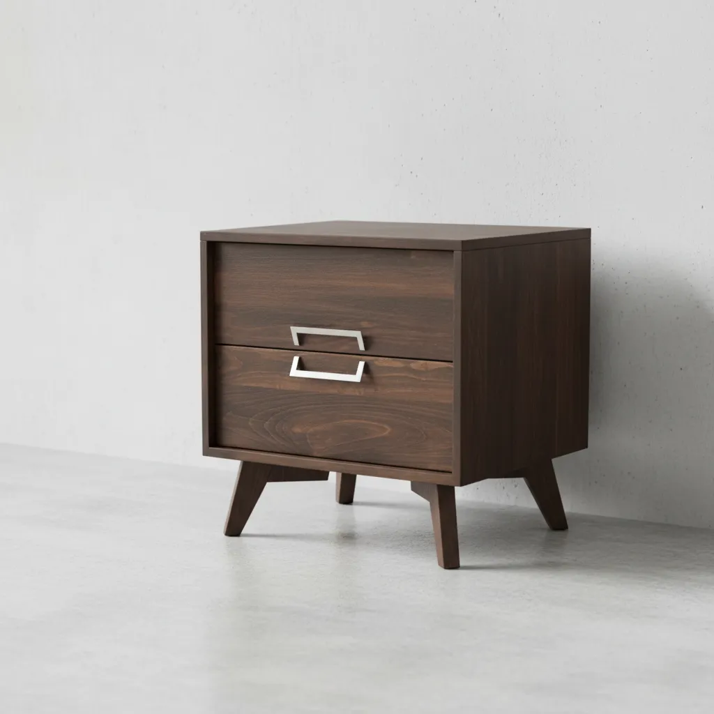 penwood furniture avenue 2 drawer night stand 45 degree angle