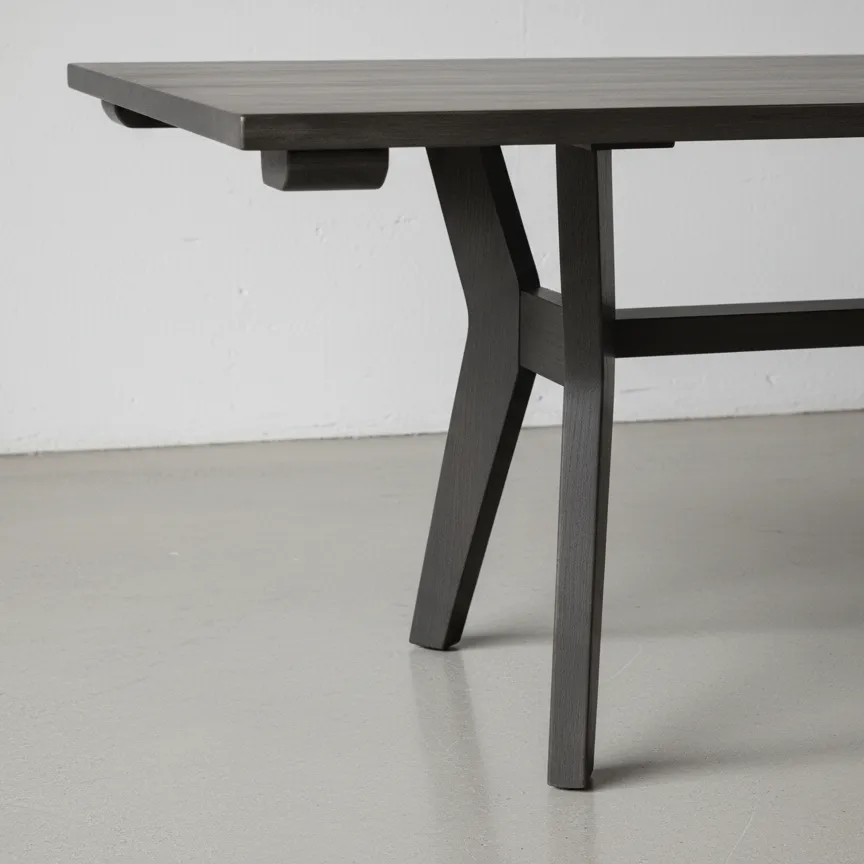 penwood furniture avenue dining table medium close up