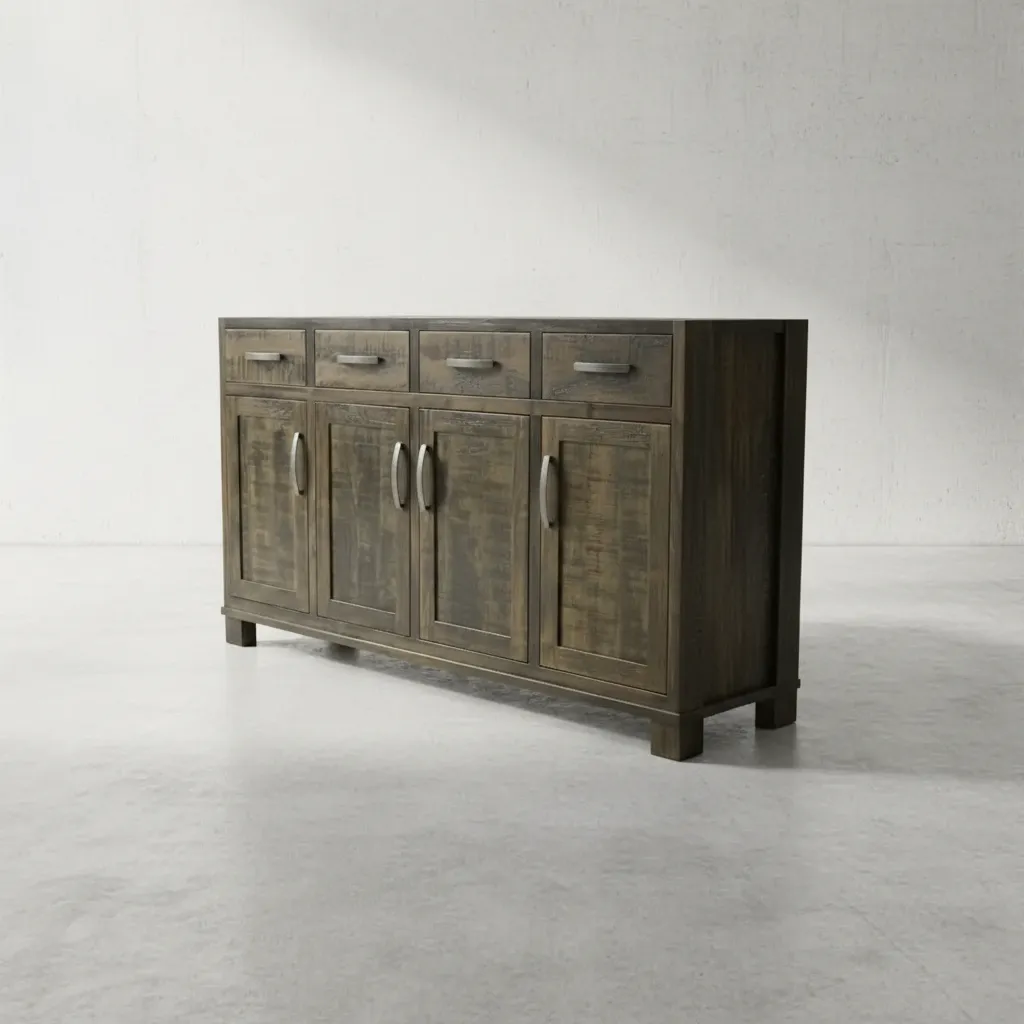 penwood furniture backwoods sideboard 45 degree angle