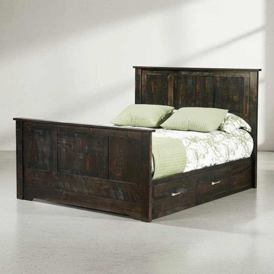 penwood furniture bancroft condo bed 45 degree angle