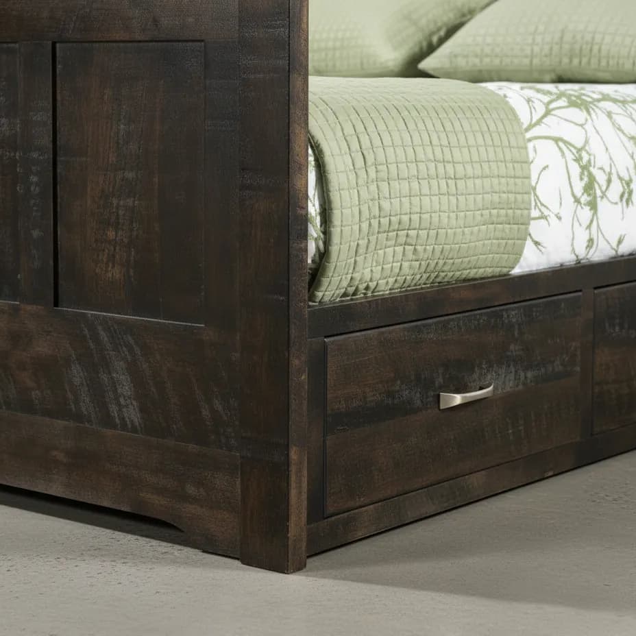 penwood furniture bancroft condo bed medium close up