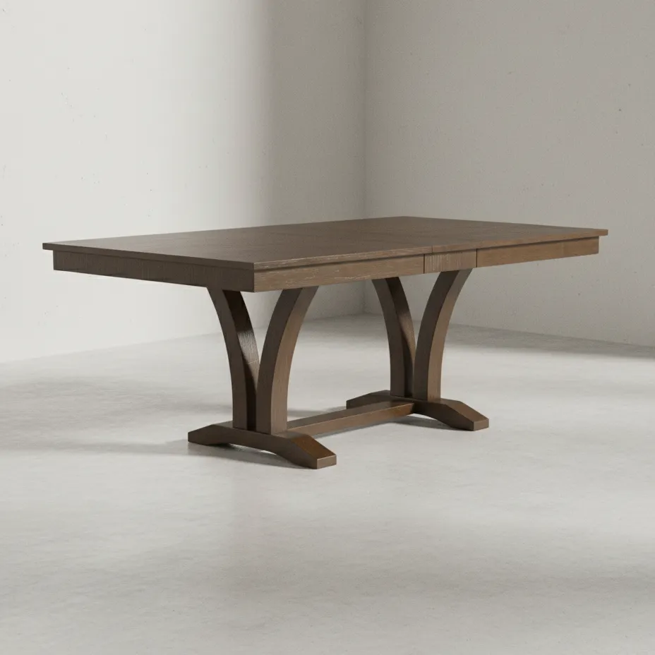 penwood furniture bancroft dining table 45 degree angle