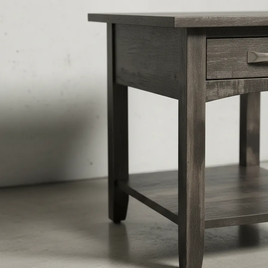 penwood furniture bancroft end table medium close up
