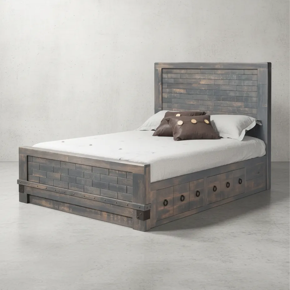 penwood furniture barrelworks condo bed 45 degree angle