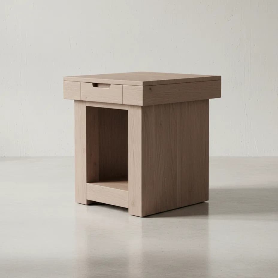penwood furniture baxter end table 45 degree angle