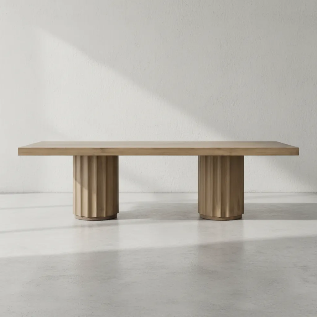 penwood furniture brixton table face on horizontal