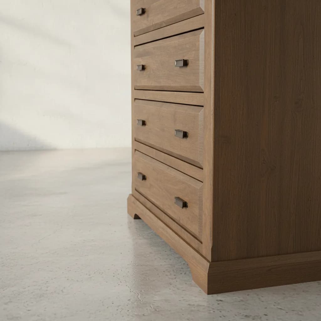 penwood furniture chateau highboy medium close up