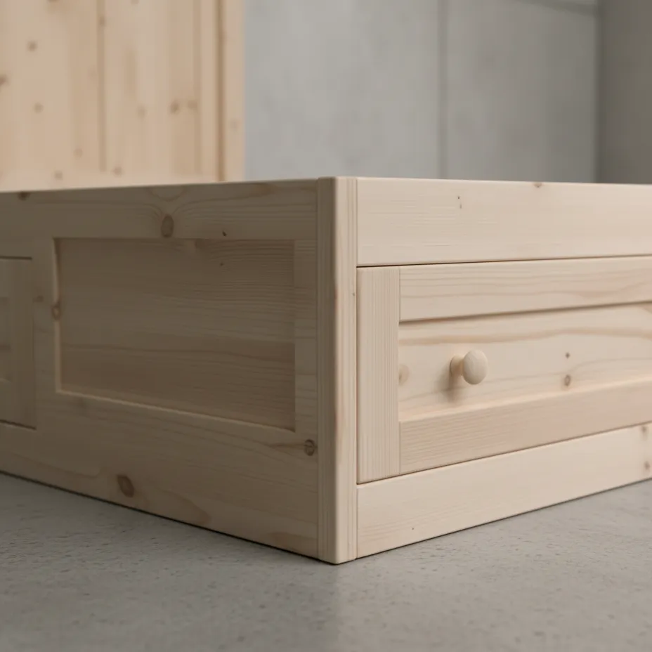penwood furniture cottage queen size condo bed ctqc m medium close up