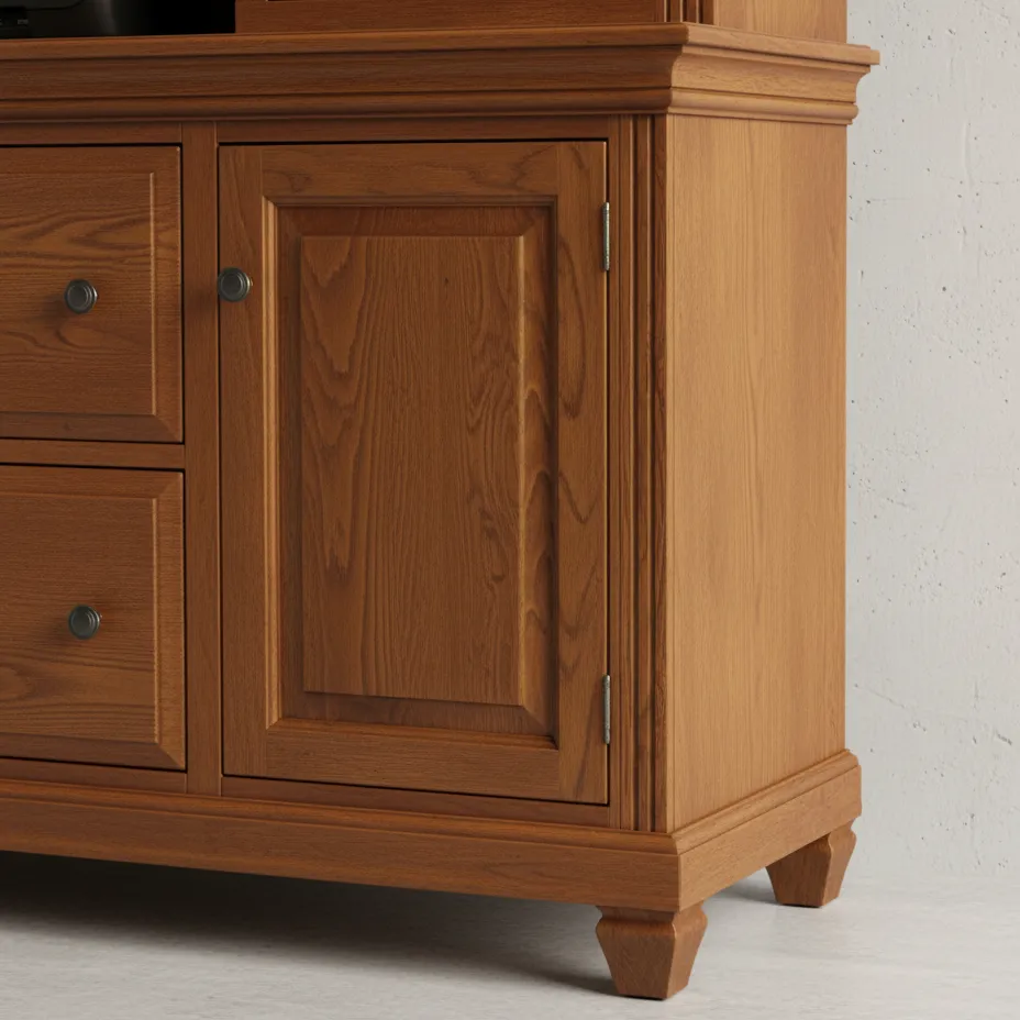 penwood furniture florentino credenza medium close up