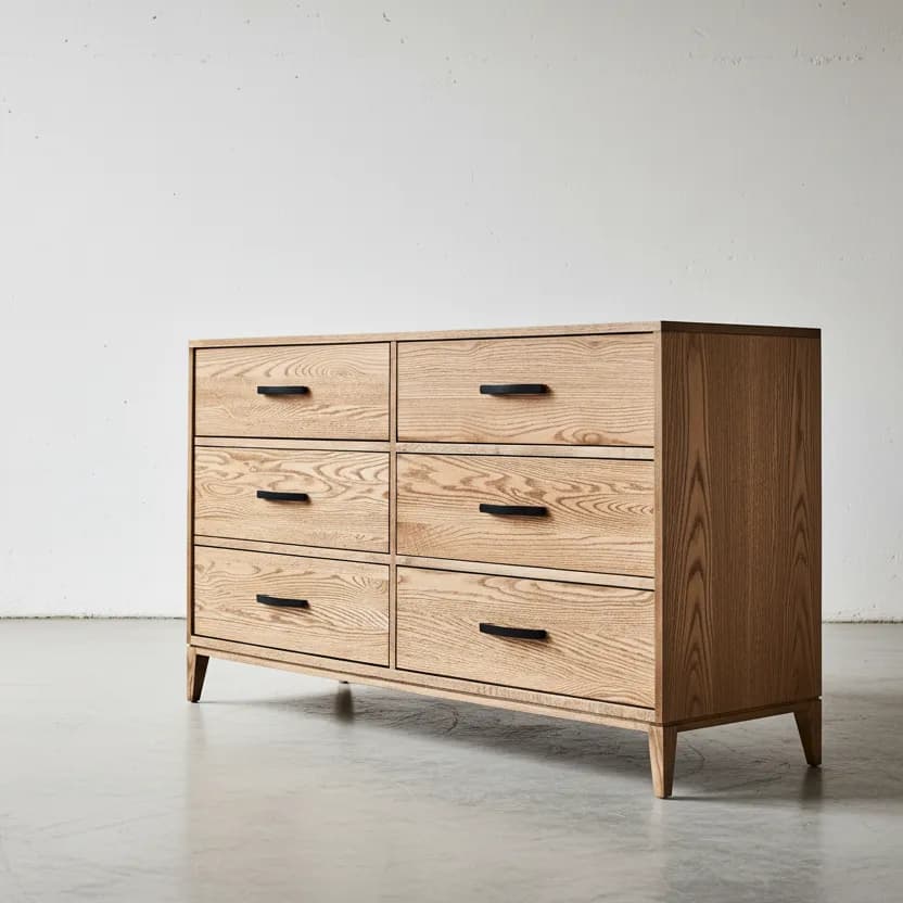 penwood furniture haven 6 drawer dresser 45 degree angle