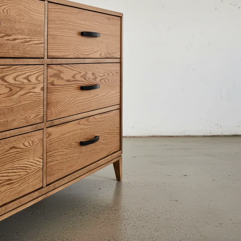penwood furniture haven 6 drawer dresser medium close up