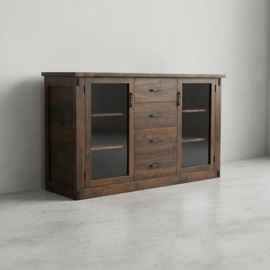 penwood furniture homestead sideboard 45 degree angle