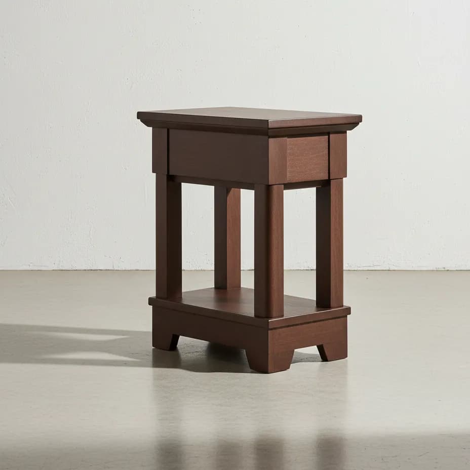 penwood furniture hudson valley chairside table 45 degree angle