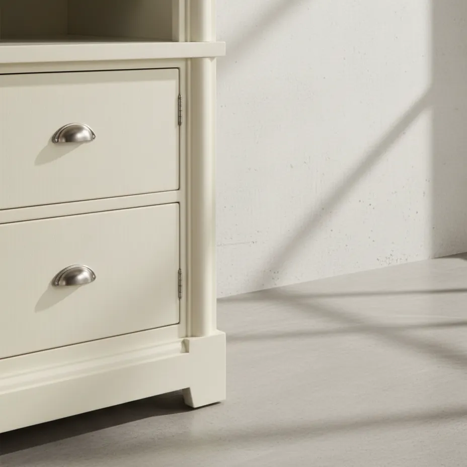 penwood furniture hudson valley entertainment unit medium close up