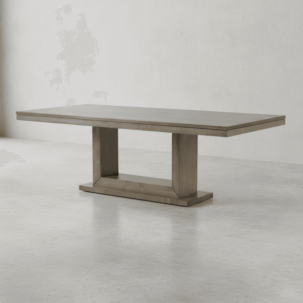 Fairbanks Double Pedestal Table detail view