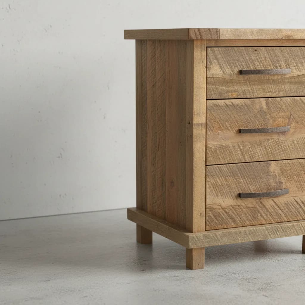 penwood furniture klondike night stand medium close up