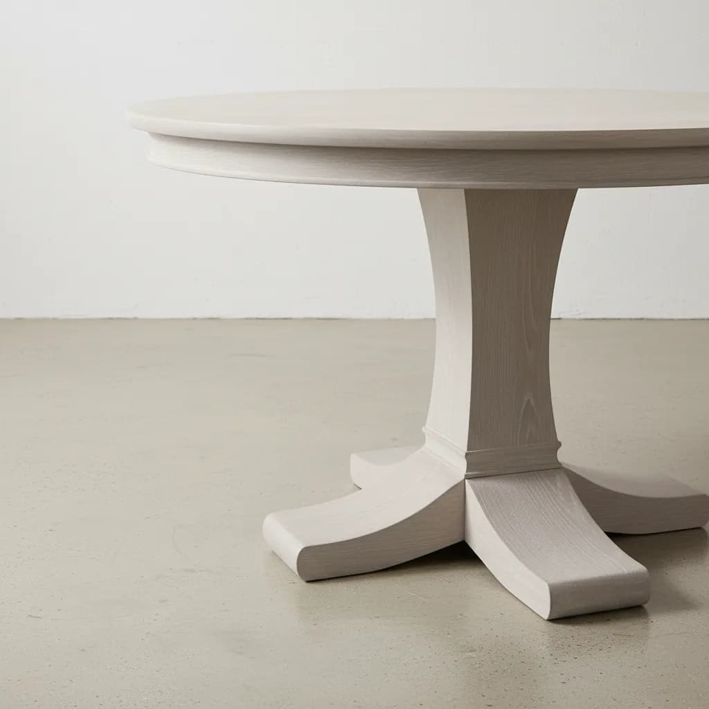 penwood furniture kublai kahn dining table medium close up