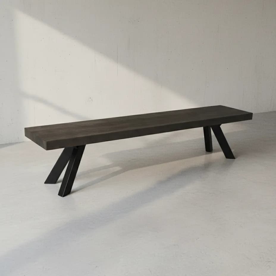 penwood furniture maxwell dining bench 45 degree angle