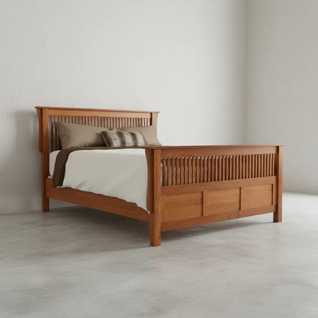 penwood furniture mission bed 45 degree angle