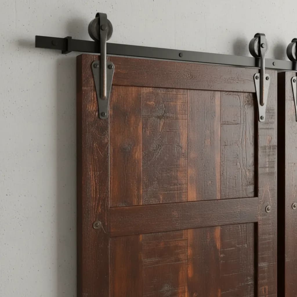 penwood furniture muskoka barn door medium close up