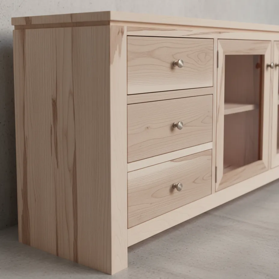 penwood furniture newport 63 hdtv cabinet np1863 medium close up