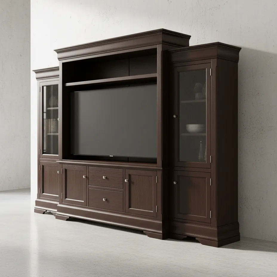 penwood furniture phillipe entertainment unit p460 45 degree angle