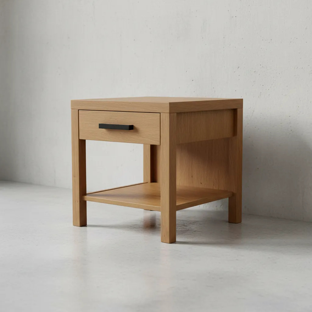 penwood furniture tanner end table with shelf 45 degree angle