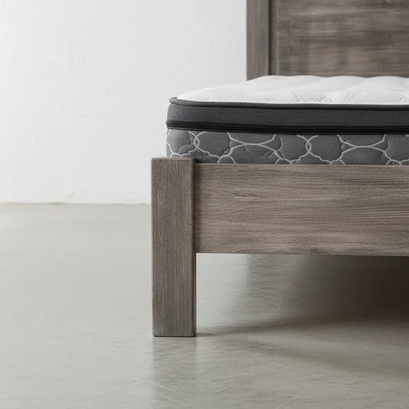 penwood furniture thornloe bed wood headboard medium close up