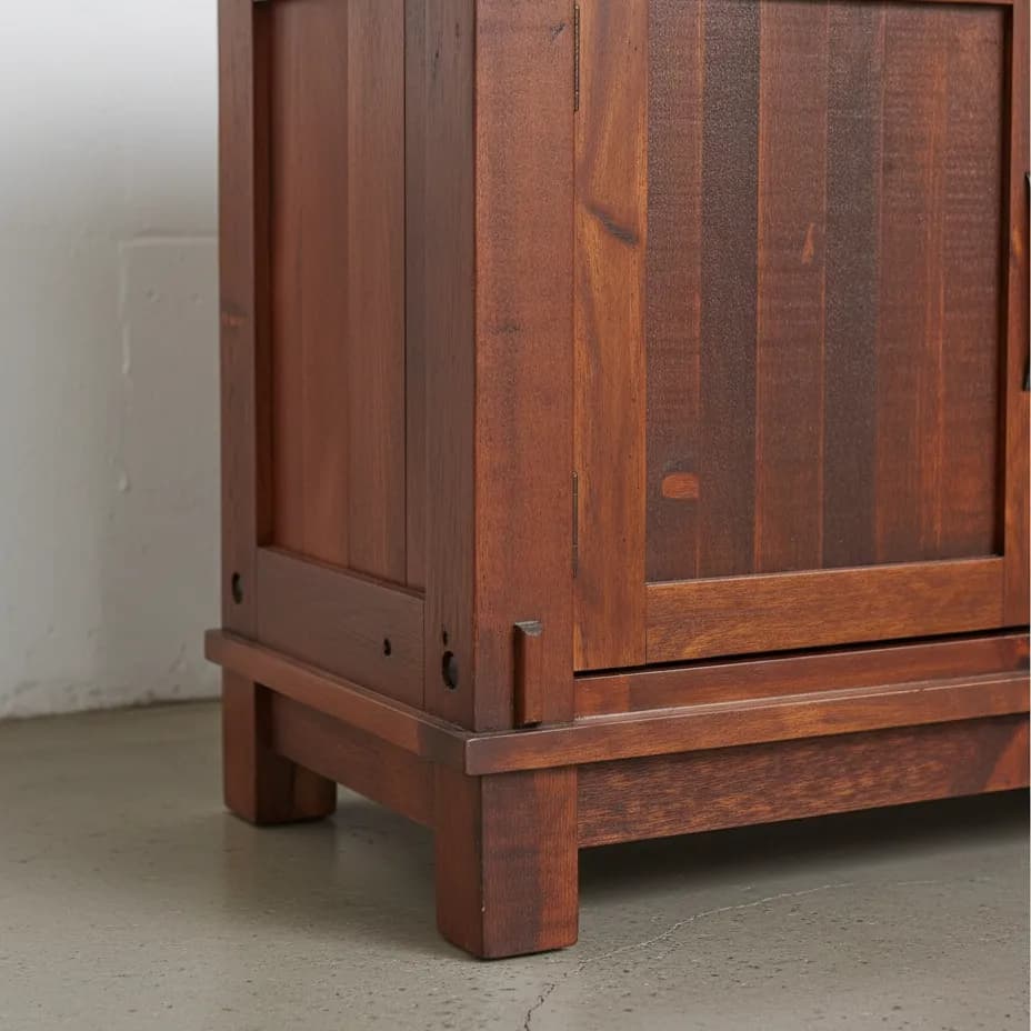 penwood furniture timber 2 door 1 adj shelf tv stand ttv3065 medium close up