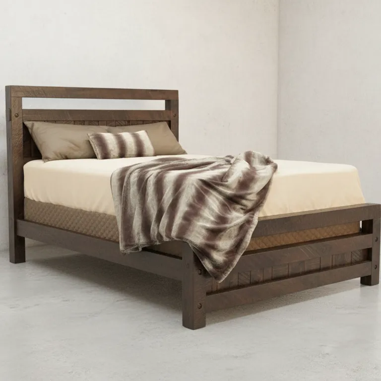 penwood furniture timber bed 45 degree angle