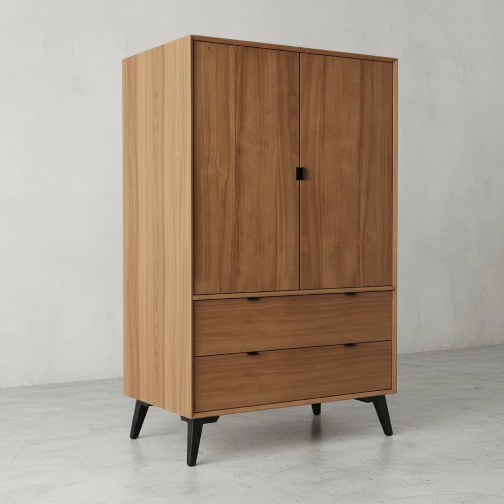 penwood furniture venice wardrobe medium close up